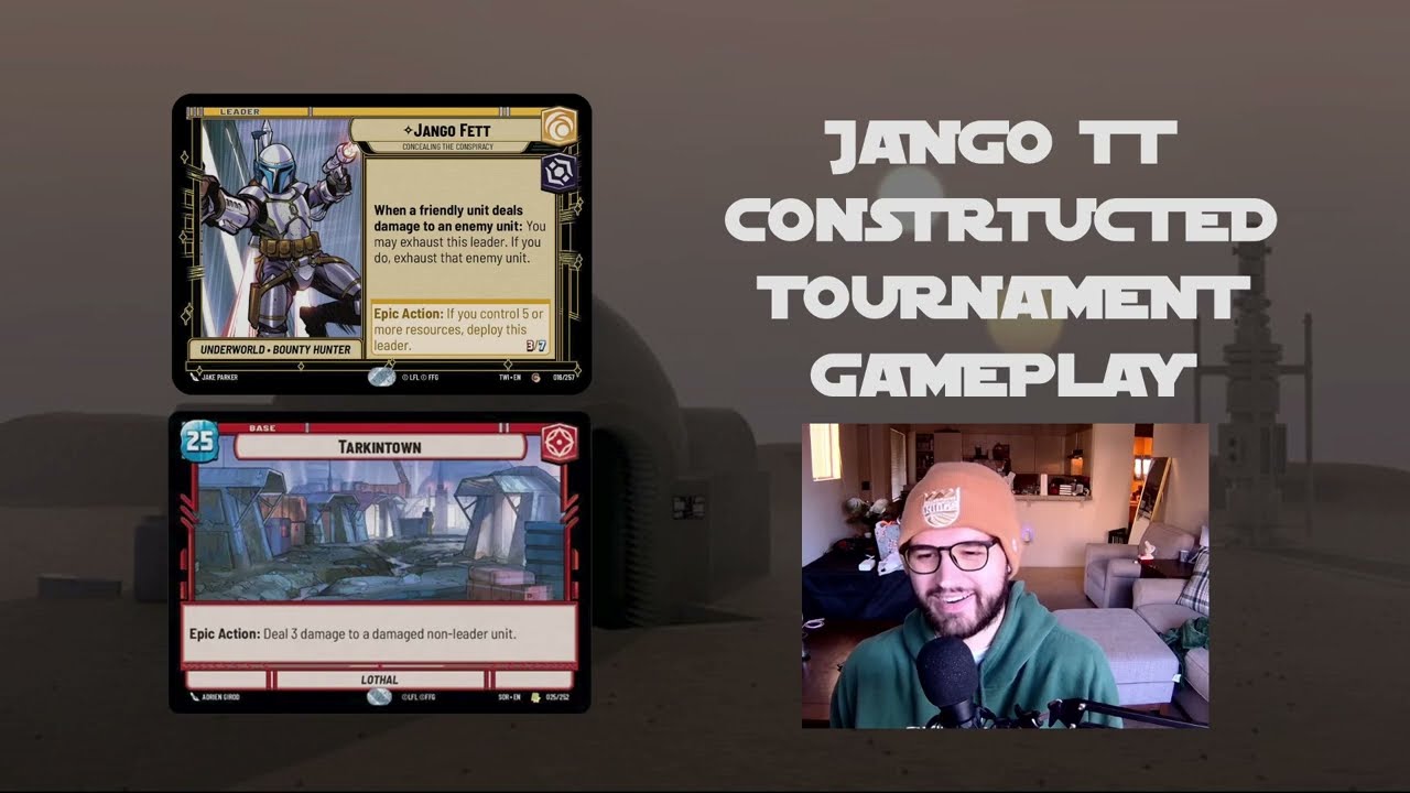 TOOK JANGO TT TO A LOCAL TOURNAMENT!! - STAR WARS UNLIMITED LIVE GAMEPLAY