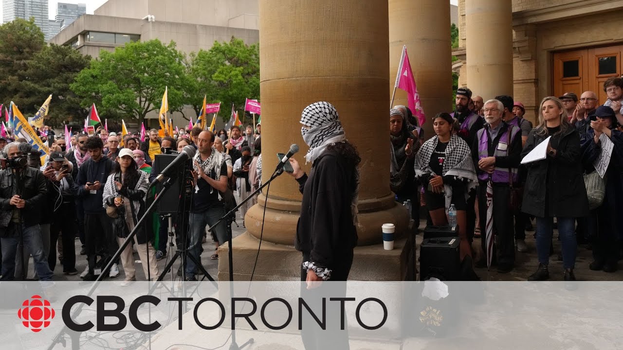 Protesters hold rally as U of T files for injunction to evict encampment
