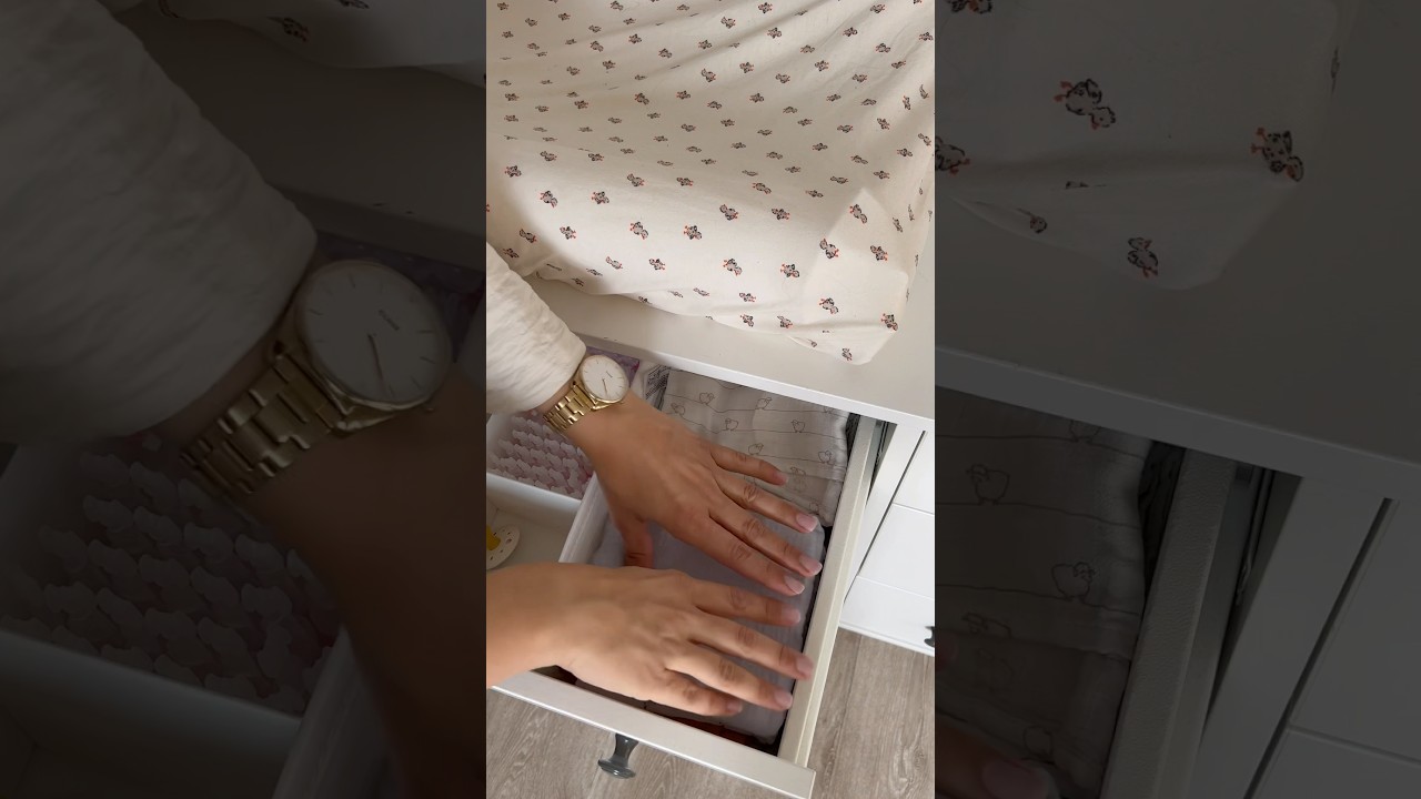 Organisation de la commode de baby partie 2 #maternity #pregnancy #baby #grossesse #momlife