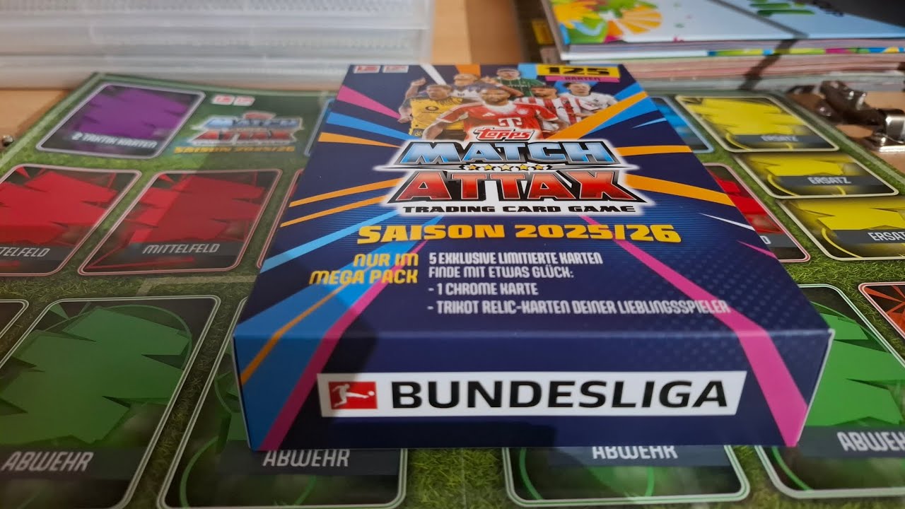 Match Attax Bundesliga 25/26 Megapack Unboxing