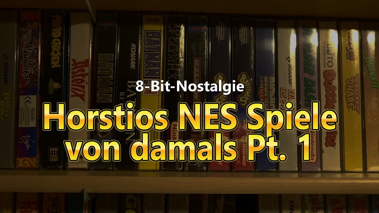 Horstios erste NES Spiele - Teil 1