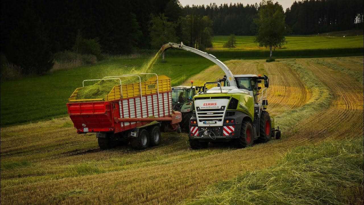 Gr&uuml;nroggenernte 🌾 und Maisaussaat🌽 mit Stip Till D&uuml;ngung Isny im Allg&auml;u