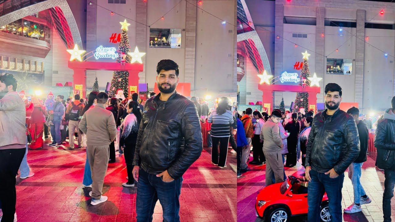 Christmas par Vegas Mall Chale gaye 😍😍