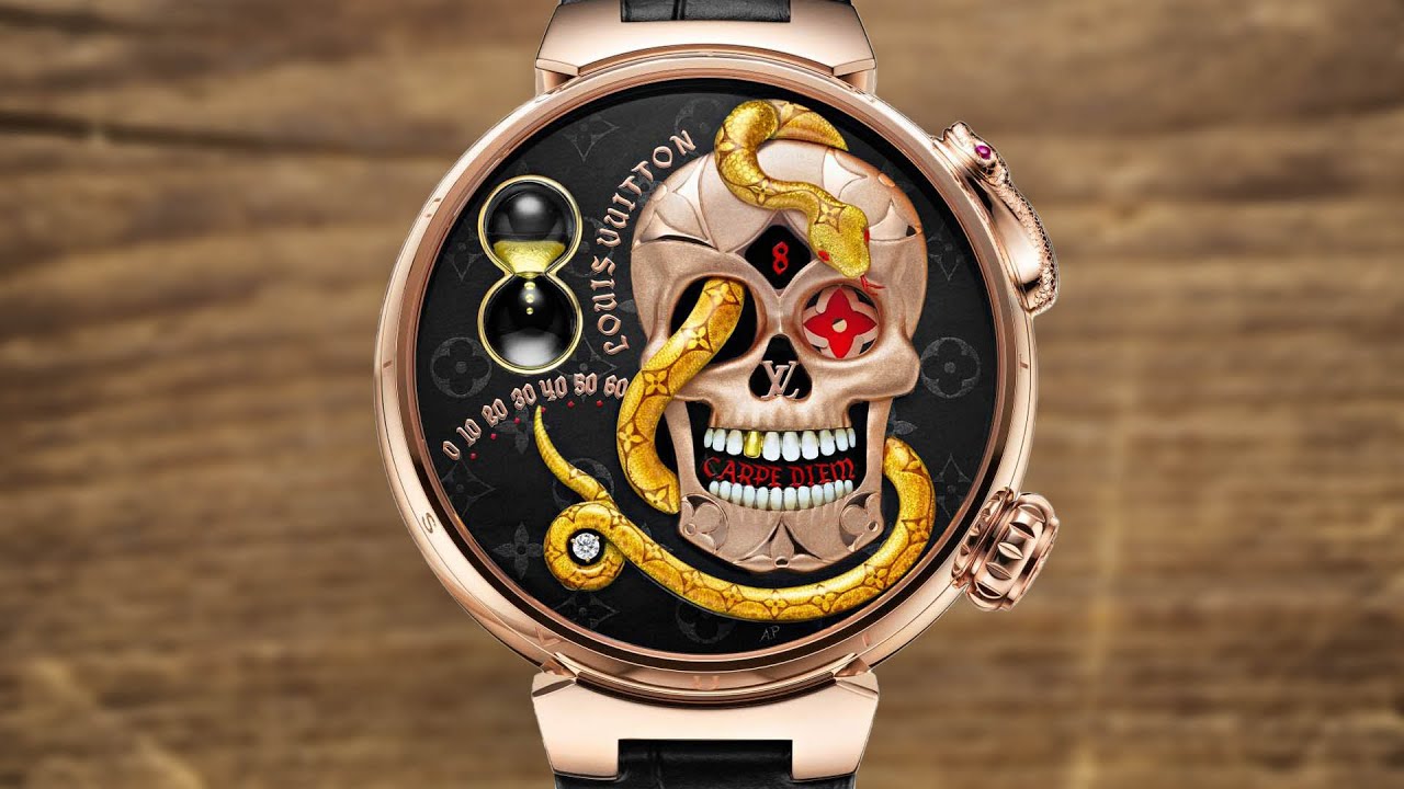 Посмотрите, как эксперт отреагировал на совершенно безумные часы Louis Vuitton Tambour Carpe Diem...