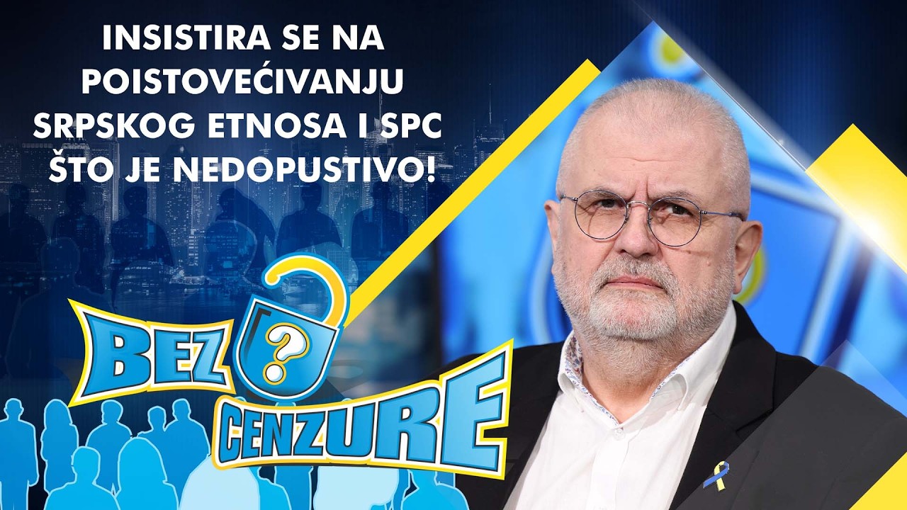 Nenad Čanak – Insistira se na poistovećivanju srpskog etnosa i SPC što je nedopustivo!