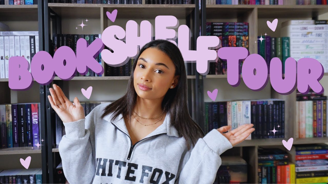 showing you every single book I own! 500 books📚✨*BOOKSHELF TOUR*