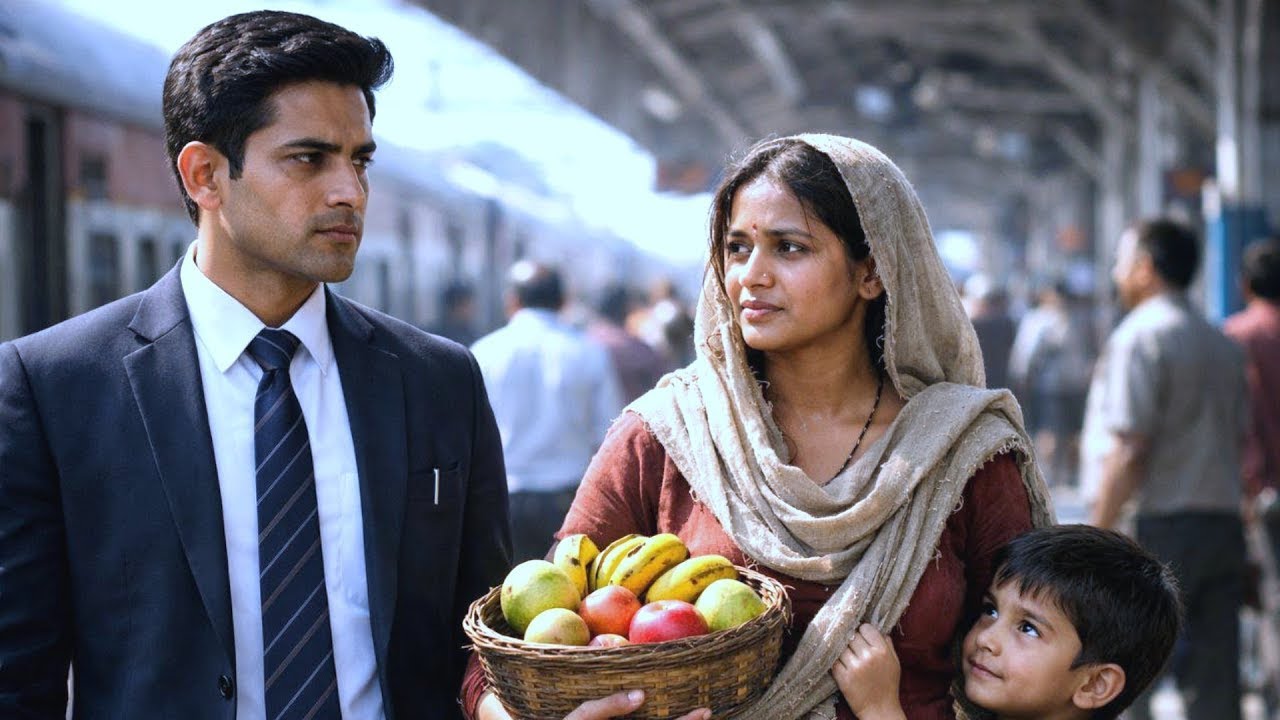 একজন আইএএস অফিসার ট্রেনে করে মুম্বাই যাচ্ছিলেন, তিনি তার স্ত্রীকে ট্রেনে ফল বিক্রি করতে দেখেন, এরপর