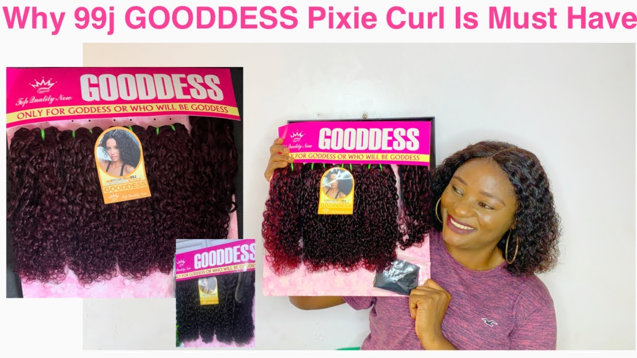 Обзор лучших 99j Pixie Curl | Обзор набора для завивки волос Gooddess Pixie Curl | Почему это нео...