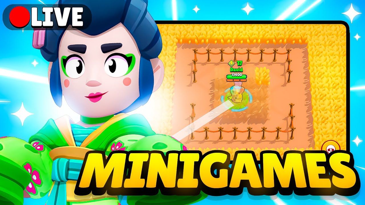 🔴LIVE MINIGAMES und OPENING in Brawl Stars #shorts