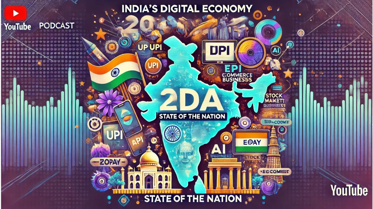 🚀 India's Digital Economy: 2024 State of the Nation | Growth, UPI, AI & Future Trends 📱💰💡-UPSC - 280