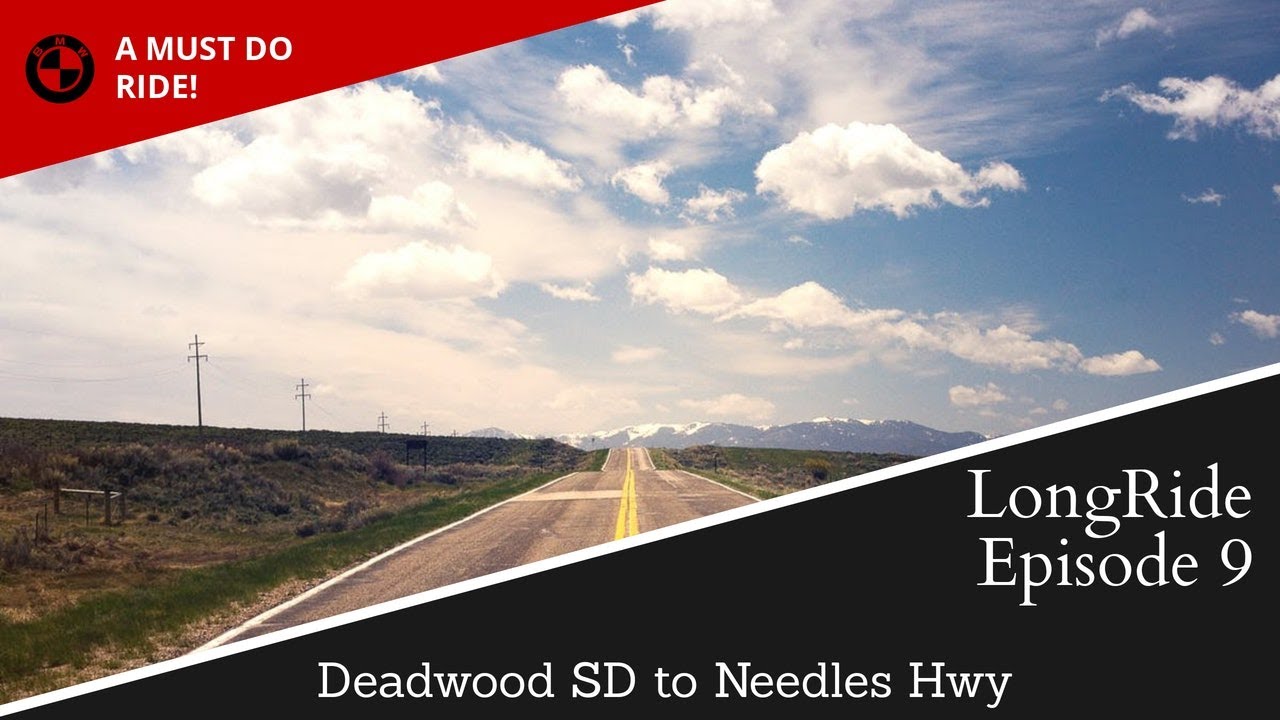 Riding a BMW Motorcycle from Deadwood SD to Custer SP