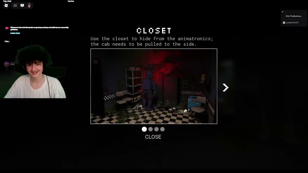 Just livestreaming and playing w/ viewers