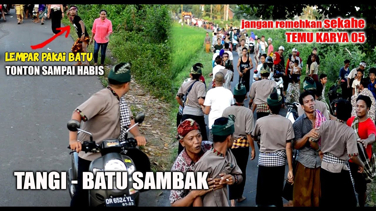 Keributan Pun Terjadi Antara Sekahe Temu Karya 05 & Pemuda Tangi