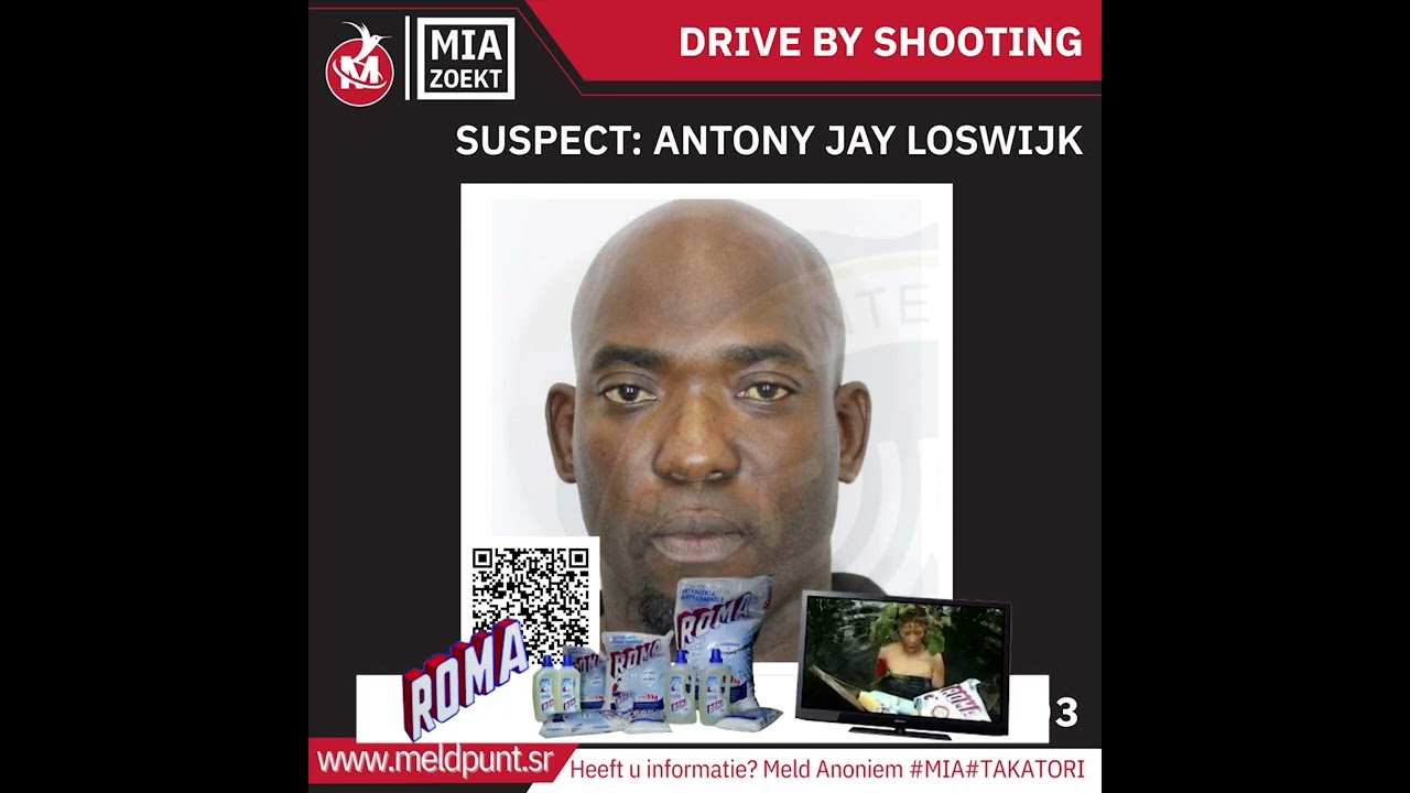 MIA zoekt verdachte Antony Loswijk in drive by shooting Karan Chablani -Tbn Prime Alert 25 Okt 2025 