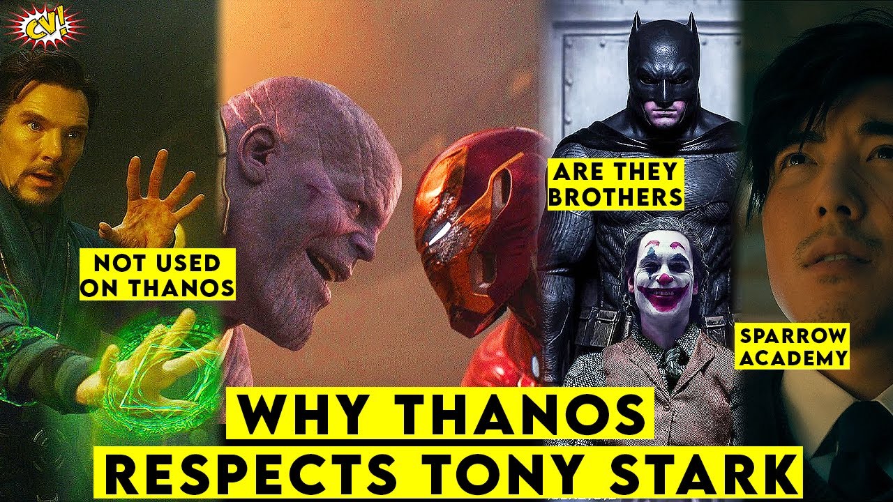 Why Thanos Respects Tony Stark || Unanswered Questions ep - 7 || ComicVerse