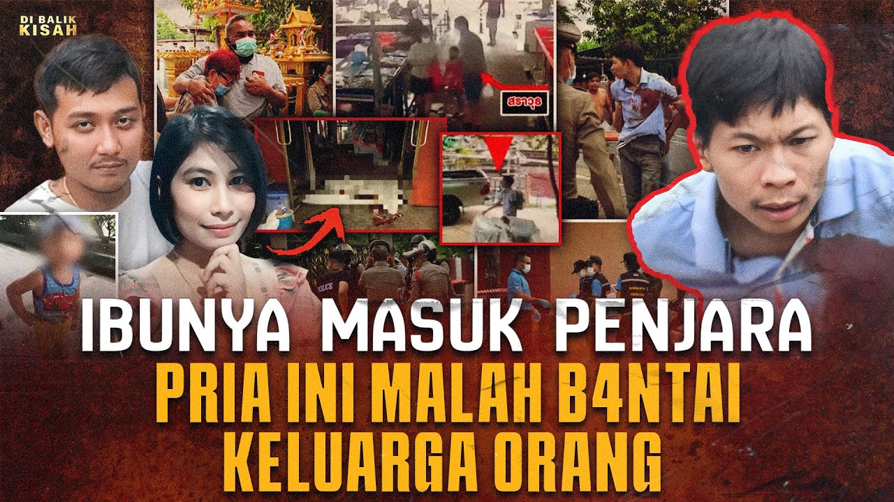 DENDAM IBUNYA DIPENJARA ! PRIA INI B*NUH KELUARGA SAHABAT MASA KECIL !