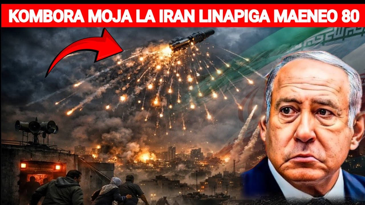 IRAN AMEPIGA ISRAEL KOMBORA LINALOGAWANYIKA MARA 80
