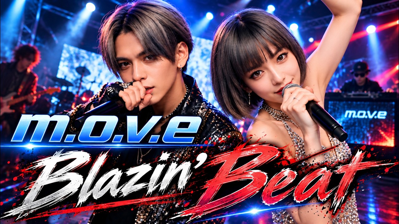 m.o.v.e/Blazin' Beat 令和のバンドでカバーしてみた！ ai cover songs japanese
