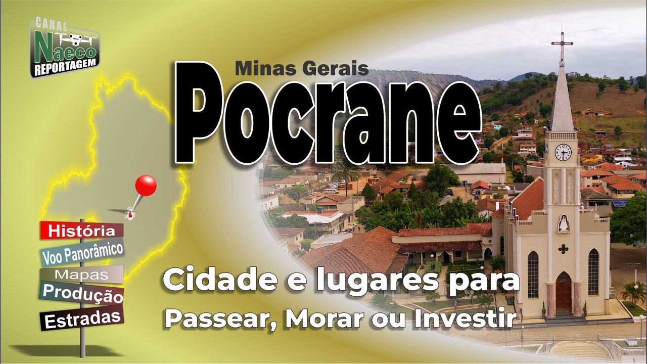 Pocrane, MG – Cidade para passear, morar e investir.