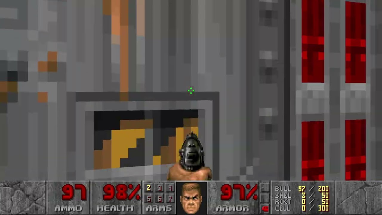 DOOM + DOOM II - 둠 Doom 맛보기 플레이 (E1M2 Nuclear Plant)