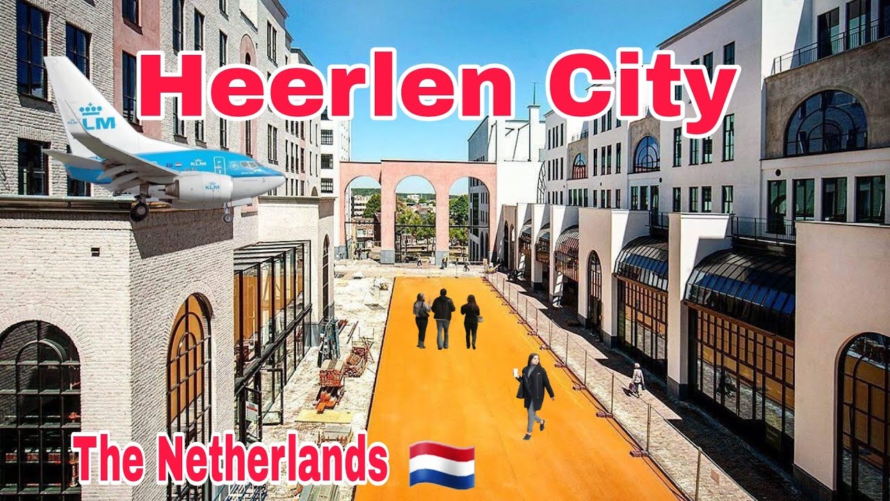 4K- Walking Tour Heerlen City Center|| Province Limburg, Netherlands|| Walking Santai