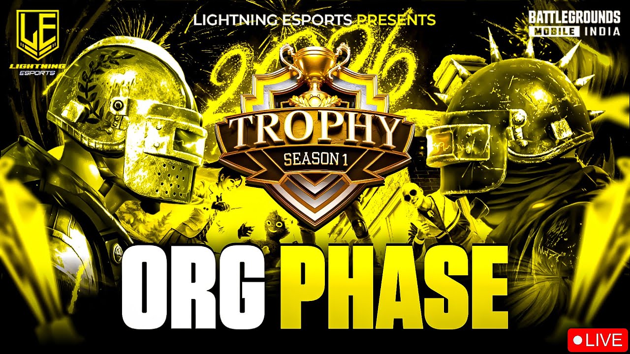 LIVE NOW: TROPHY SERIES S-1 | ORG PHASE | ₹25,000 PRIZE POOL!