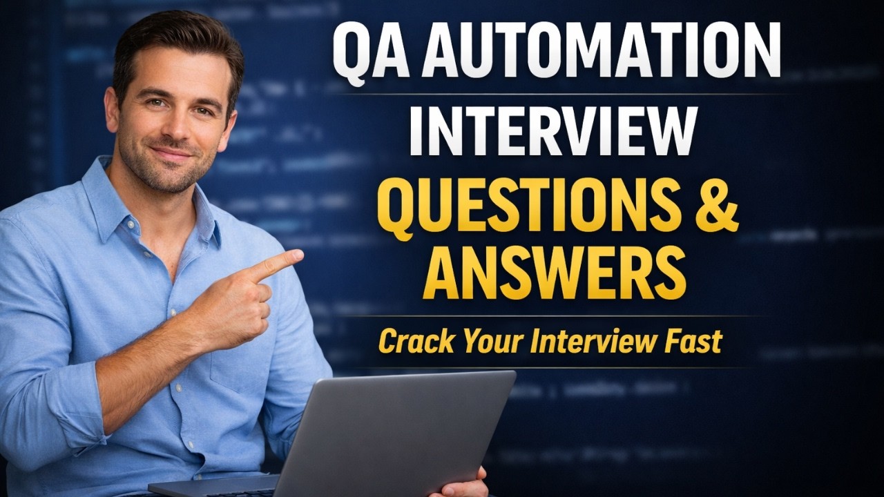 QA Automation Interview Questions and Answers for Beginners and Experts!