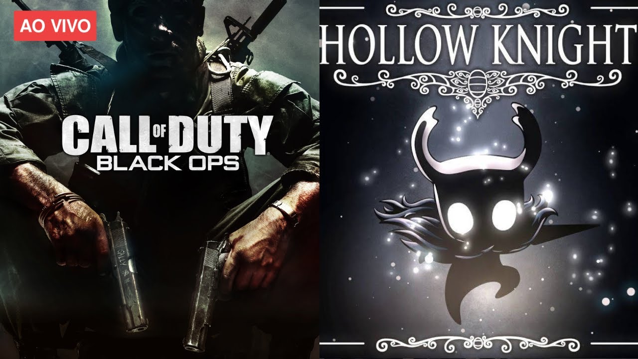 Ao Vivo!🔴 Iniciando o Cod e mais tarde e hollow knight