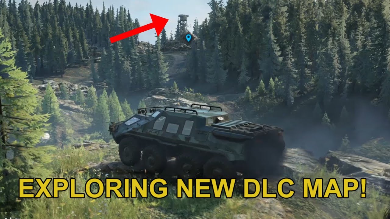 SnowRunner - New DLC map, Phase 3 Gameplay! | Black badger lake, Wisconsin USA!