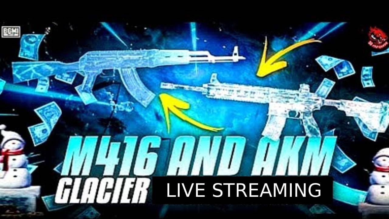 🔴 LIVE M416 + AKM Glacier Power | BGMI Intense Gameplay with YouTube WREX #BGMI #shorts #shortslive