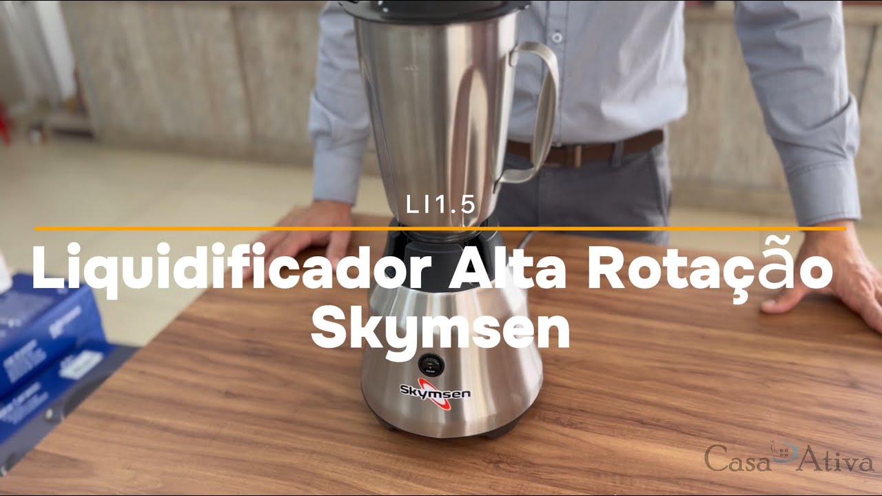 Liquidificador Alta Rota&ccedil;&atilde;o Skymsen com Copo Monobloco em Inox 1,5 Litros 220V   LI1 5 474339