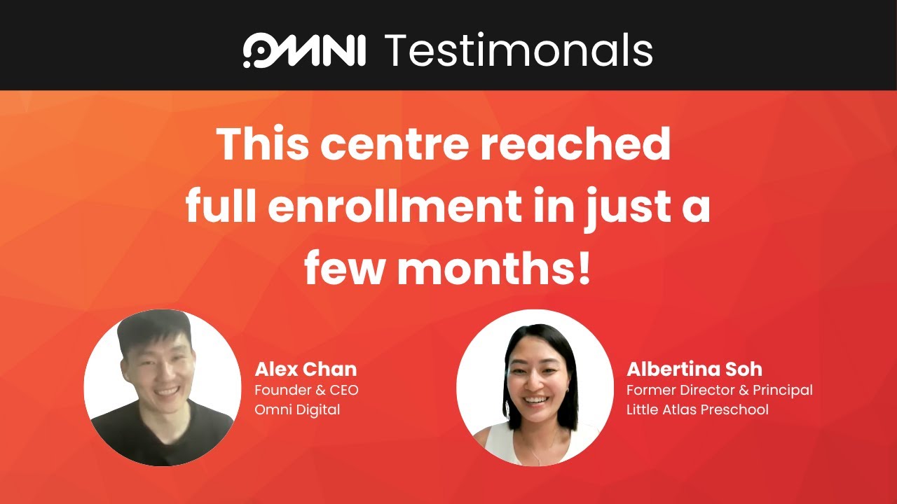 New preschool? Here's how we helped a tuition centre reach full enrollment in just a few months!