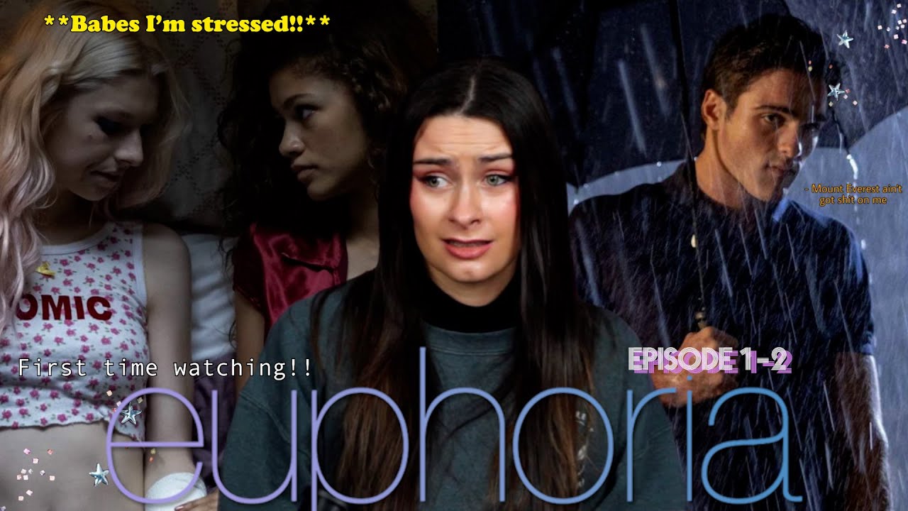 Finally watching **Euphoria** and getting stressed!! -- euphoria S1/E1-2 Reaction