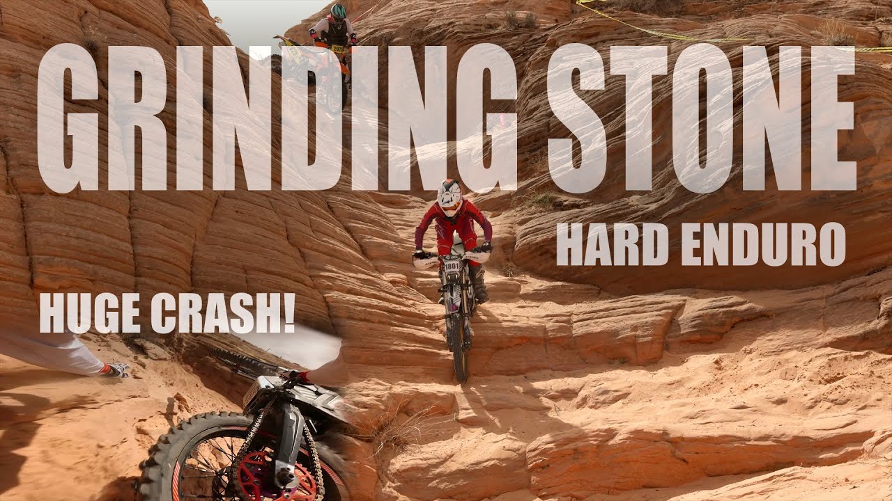 This one Hurt... Grinding Stone Hard Enduro on Electric Dirt Bikes
