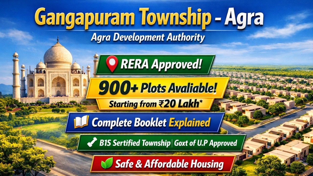 Gangapuram Township &ndash; Agra | ADA Housing Scheme 2026 | Complete Booklet Explained