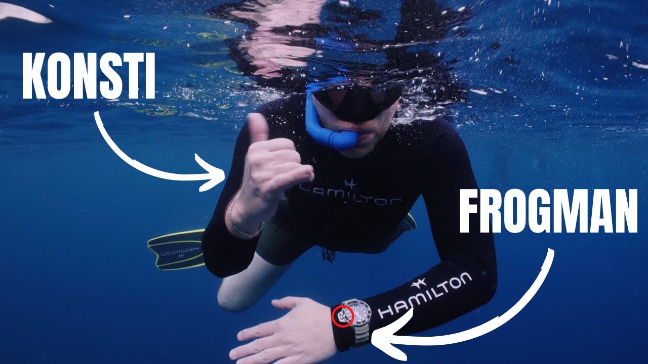 Hamilton Khaki Frogman EXTREM Test im Meer