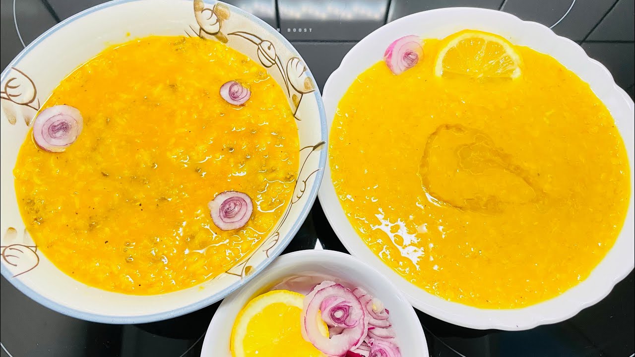Supă de linte două variante: de post și cu carne— Supă turcească Mercimek @IulyaFoodStation 