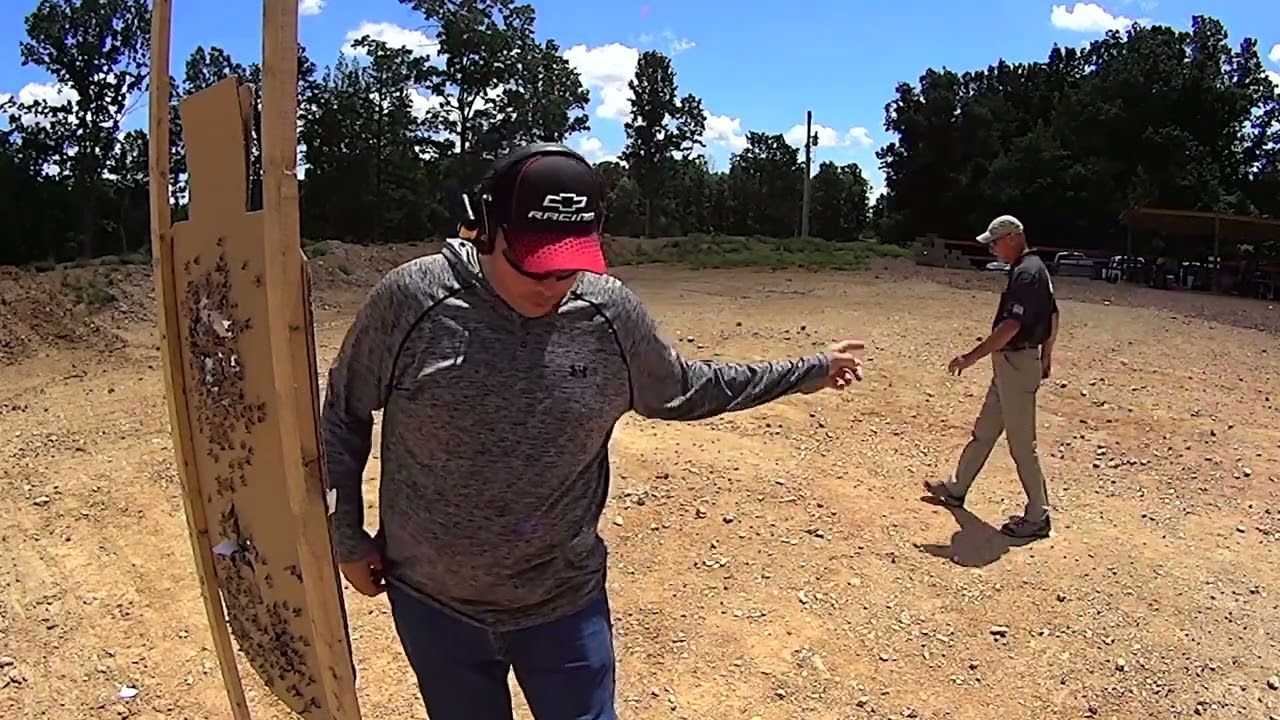 Handgun Combatives at Hilltop Training Center with my Glock 19