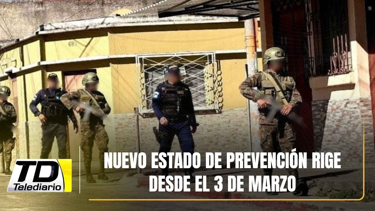 Nuevo estado de prevención rige desde el 3 de marzo