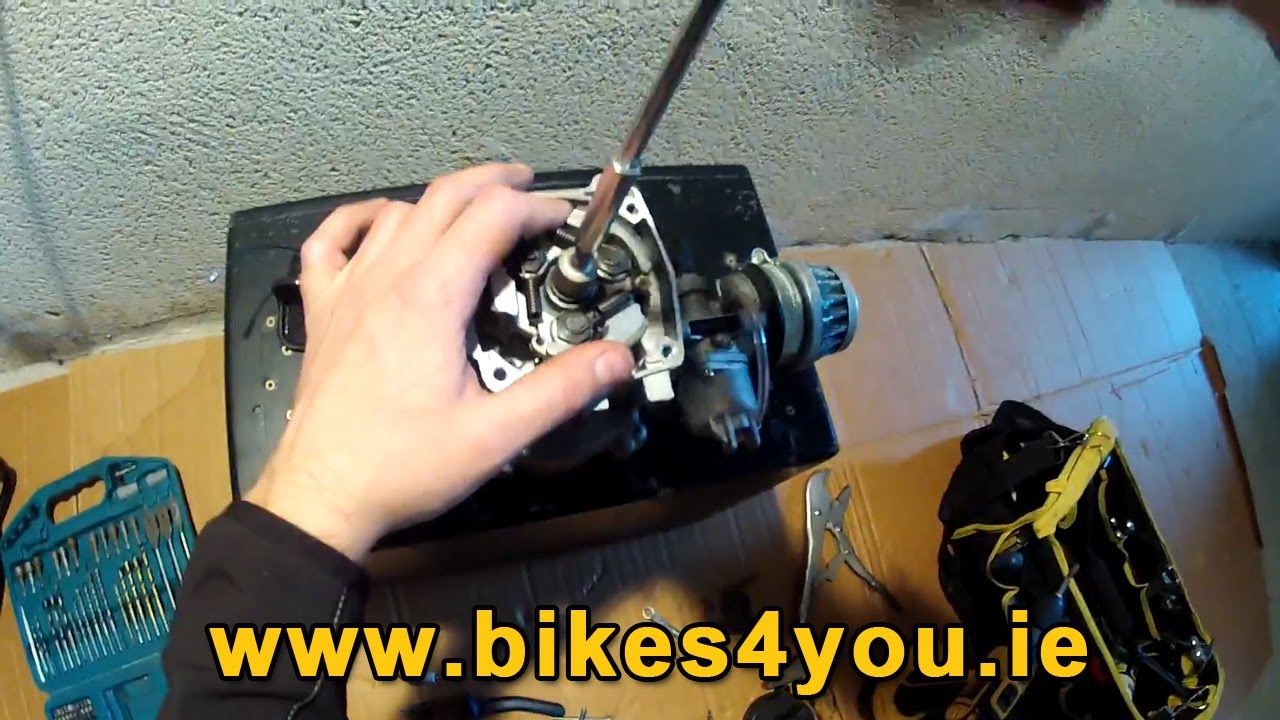 Как заменить сцепление на PocketBike 49cc в домашних условиях — без специальных инструментов!