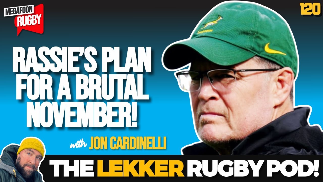 Inside the Springbok Strategy to Survive Five Crucial Tests &mdash; In a Row! | With Jon Cardinelli