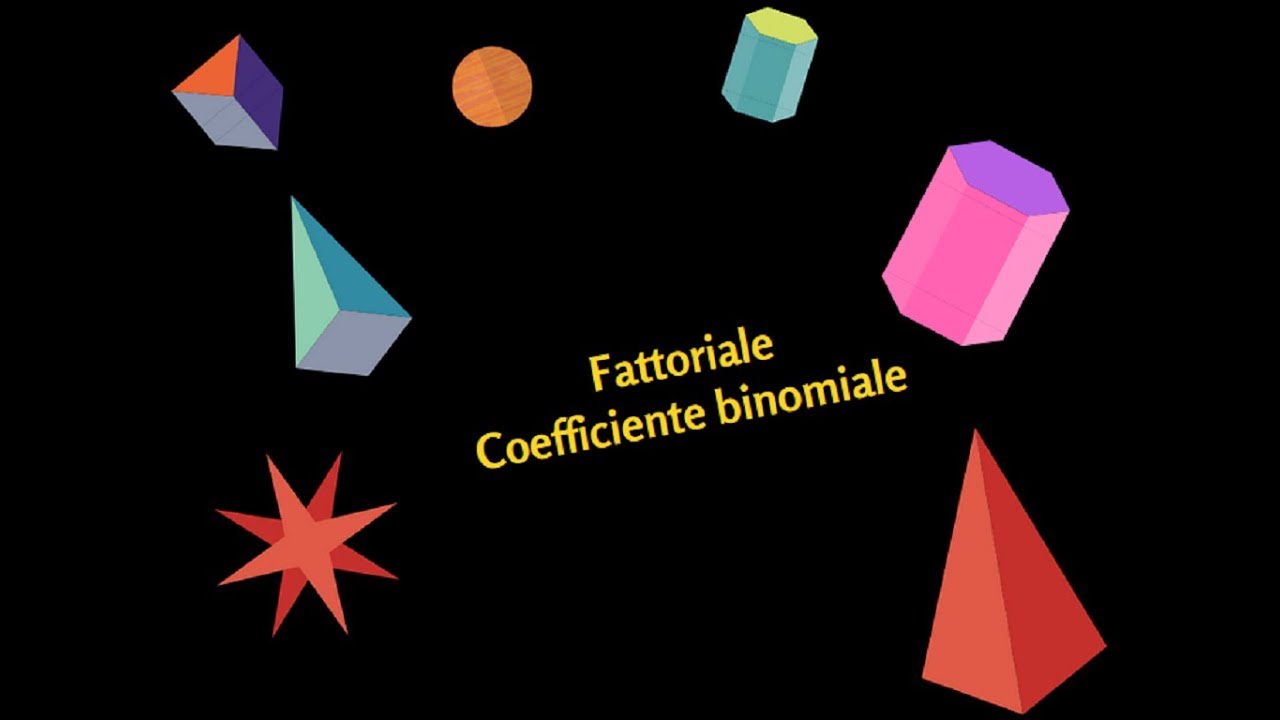 Fattoriale e Coefficiente Binomiale