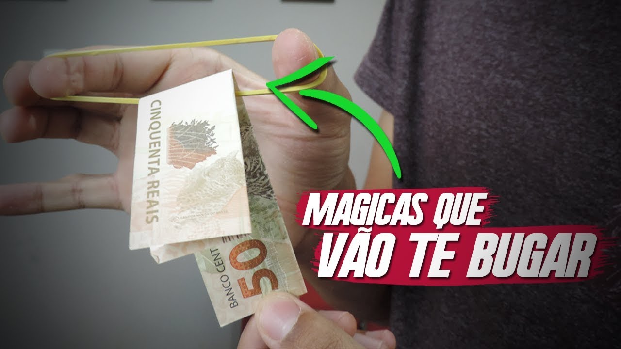 Truques de MÁGICA com OBJETOS que VOCÊ tem EM CASA!! (Tutorial)