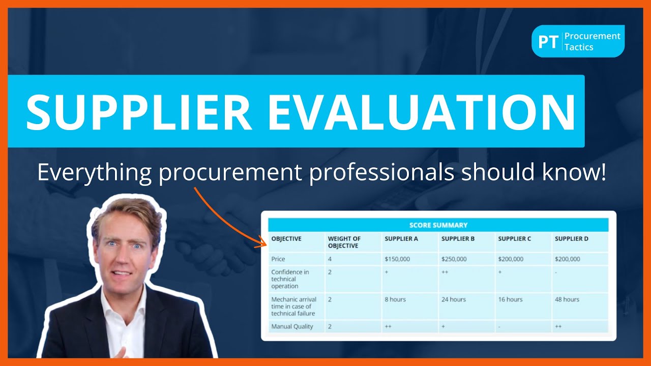 Supplier Evaluation &mdash; Everything a Procurement Professional Should Know