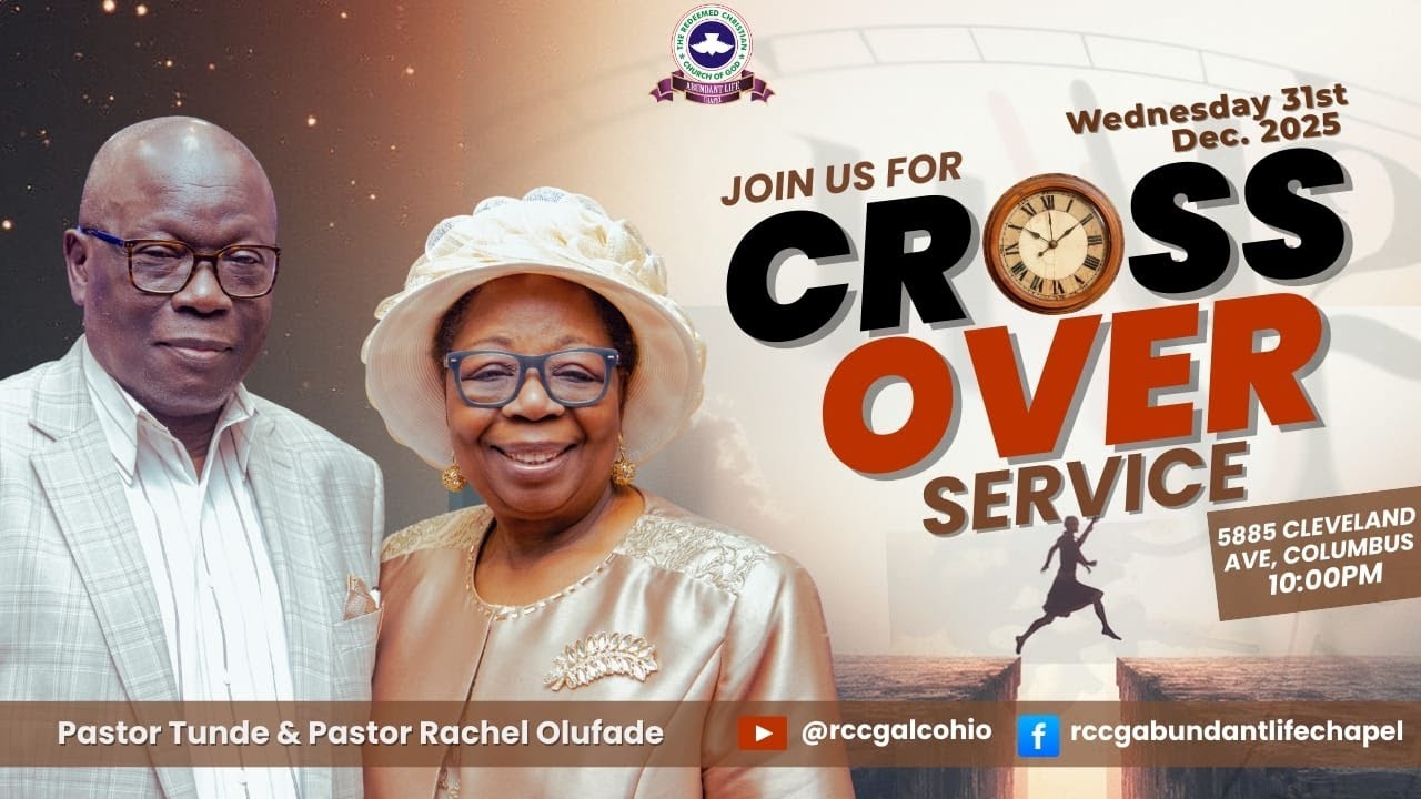 RCCG ALC || CROSSOVER SERVICE || DECEMBER 31ST, 2025