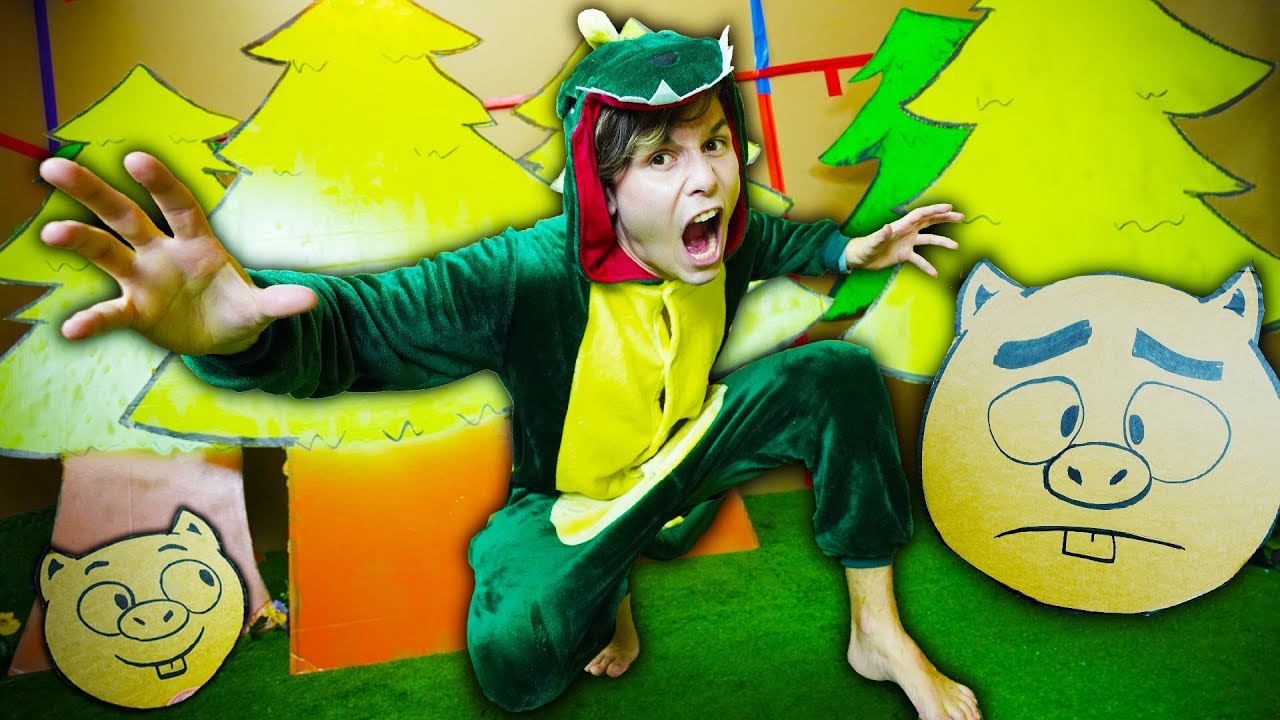 O ÚLTIMO DINOSSAURO DO MUNDO DE PAPELÃO !