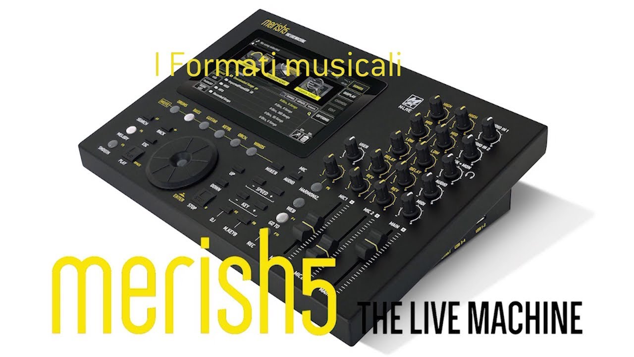 Merish 5 - i formati musicali