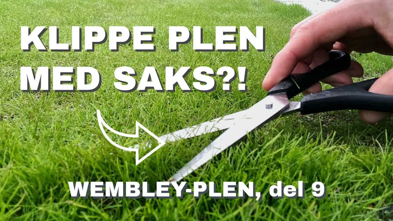 Når klippe NY plen første gang? Allett Liberty 43 - Wembley del 9