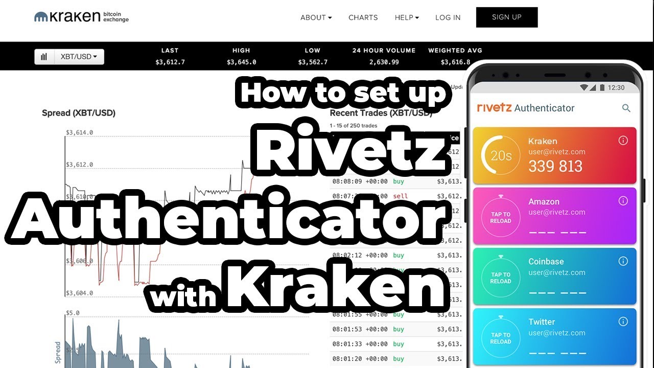 How to set up Kraken 2FA with Rivetz Authenticator