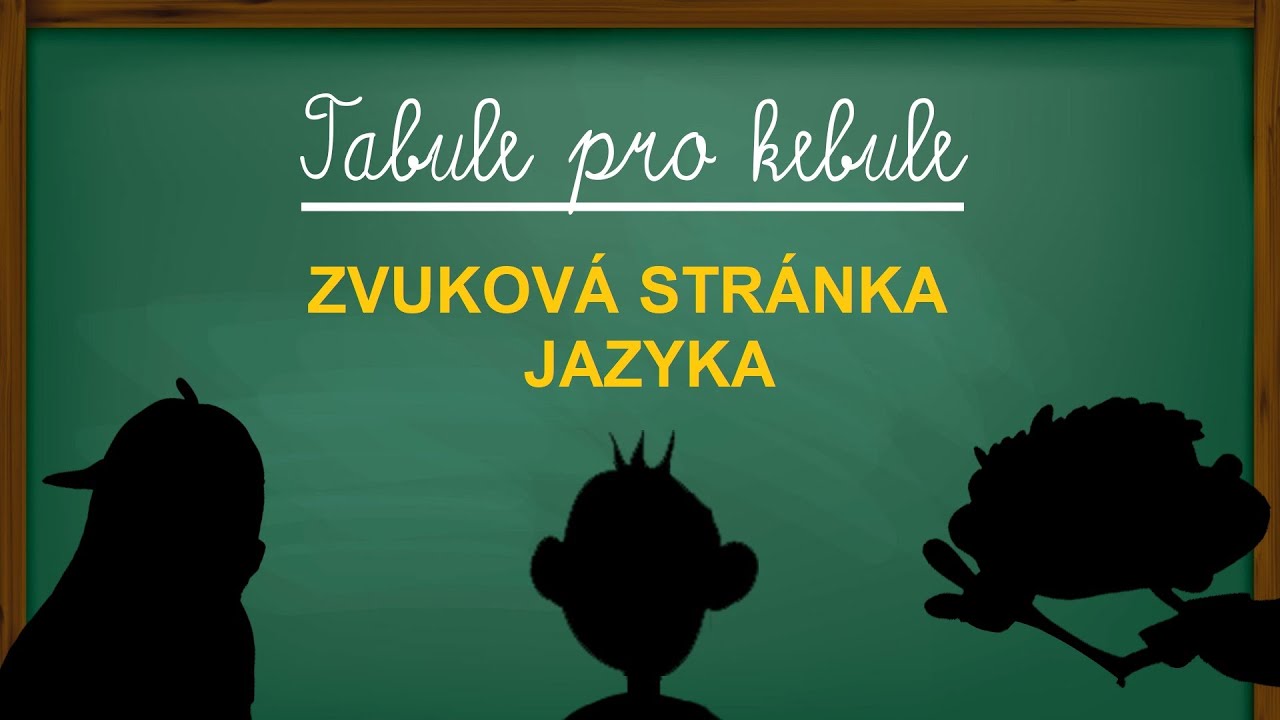 Zvuková stránka jazyka